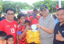 PSSI Bersama Dispora dan KONI Kota Padang Gelar Festival Sepakbola U-12